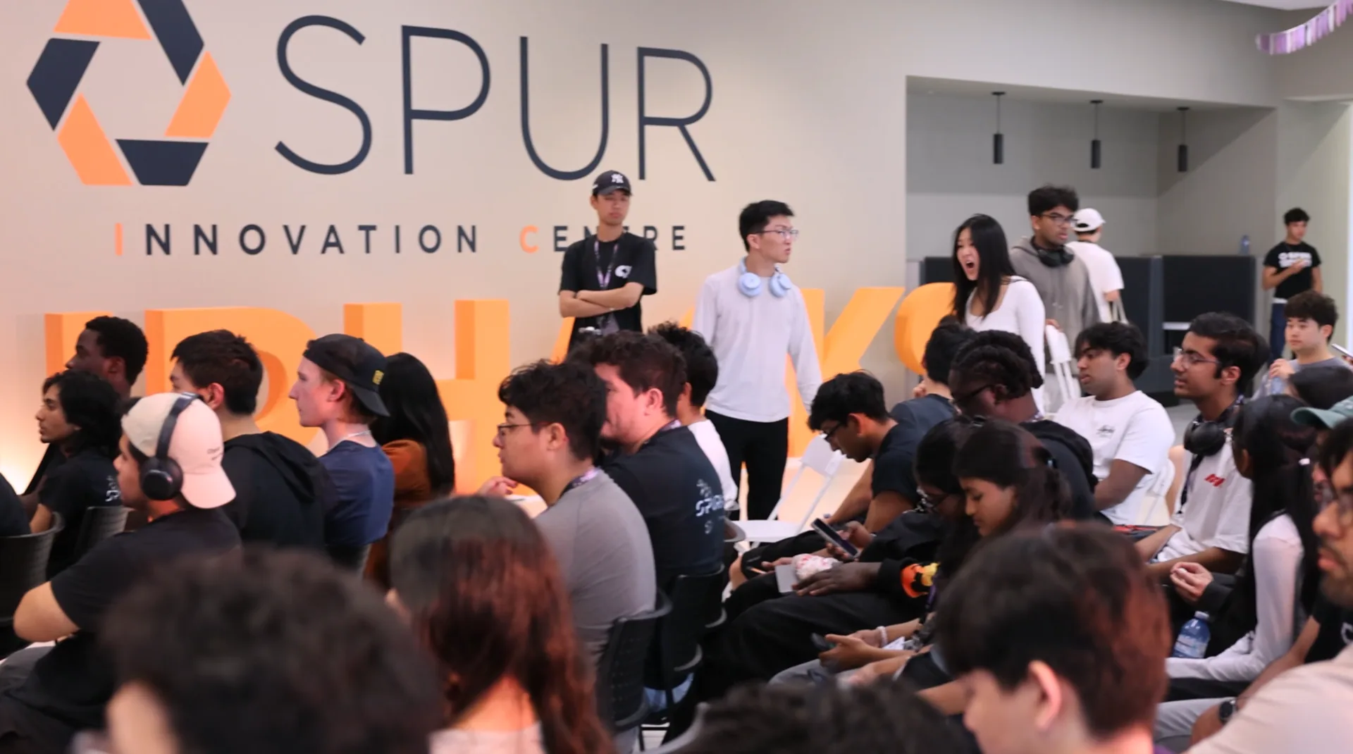 Event on the hall floor