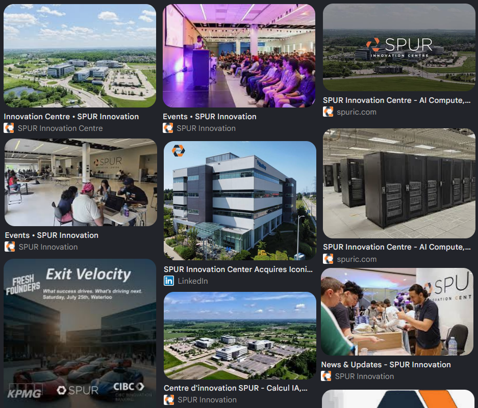 SPUR Innovation Centre collage