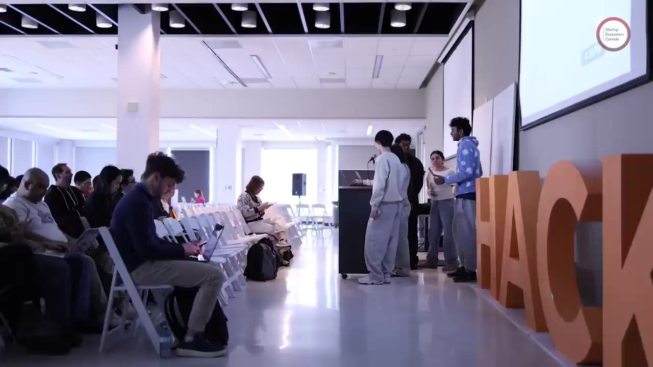 Hack Canada event crowd